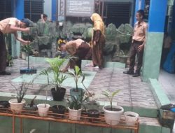 UPT SPF SMPN 25 Makassar Laksanakan Kerja Bakti di Sekolah persiapan Adiwiyata Tingkat Provinsi Sulsel