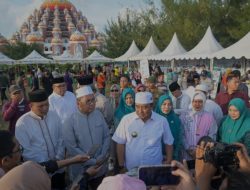 Indira Yusuf Ismail Dampingi Wali Kota Danny dan PJ Gubernur Sulsel Bahtiar Tinjau Gerakan Pangan Murah di Kawasan CPI