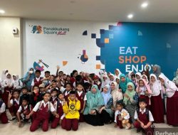 Siswa UPT SPF SDN Rappokalling 67/1 Makassar Nonton Film Pulang Tak Harus Rumah di Mall Panakukang