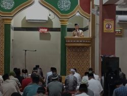 Camat Bontoala Lakukan Safari Ramadhan 1445 H di Masjid Nurul Wathan Timungan Lompoa