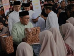 Kapolda Sulsel-Wali Kota Makassar Buka Puasa Bersama Ribuan Anak Yatim