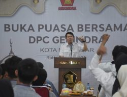 DPC Partai Gerindra Makassar Gelar Bukber Dirangkaikan Pembagiaan Santunan Panti Asuhan
