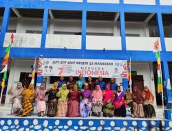 Peringati Hari Budaya Kota Makassar Ke-6, UPT SPF SMPN 52 Kompak Kenakan Pakaian Adat