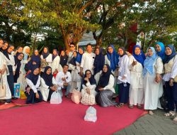 UPT SPF SDI Layang Bertingkat Hadiri Buka Puasa Bersama Petugas Kebersihan Sekaligus Bagi Takjil dan sedekah di Anjungan Pantai Losari