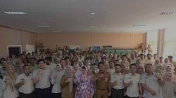 Halal Bihalal Bapenda Makassar, Indira Yusuf Ismail Beri Semangat Kekompakan