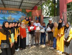 UPT SPF SDN Pongtiku 2 Makassar Salurkan Paket Sembako ke Warga Sekitar