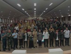 Ketua TP PKK Indira Yusuf Ismail Sertai Pelepasan Kafilah MTQ Kota Makassar