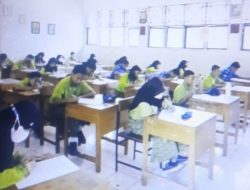 UPT SPF SMPN 25 Makassar Gelar Ujian Akhir Sekolah Berbasis Android