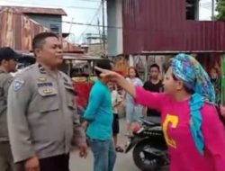 Viral Emak-Emak di Makassar Tampar Anggota Polisi Berujung Diperiksa di Polres, Ini Penyebabnya