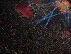 Wali Kota Makassar Bersama 10 Ribu Masyarakat Padati Tugu MNEK CPI, Nobar Indonesia Kontra Uzbekistan