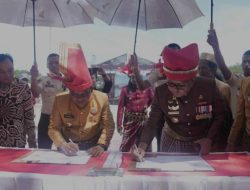 HUT ke-161 Jeneponto, Danny Pomanto dan Pj Bupati Junaedi Taken MoU Soal Pengendalian Inflasi Daerah