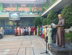 UPT SPF SMP Negeri 4 Makassar Gelar Upacara Peringatan Hardiknas Tahun 2024