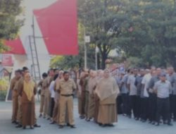 Gelar Apel Pagi, Sekretariat DPRD Makassar, Dipimpin Kasubag Tata Usaha