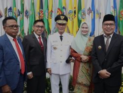 Wali Kota Danny Hadiri Pelantikan Pj Gubernur Sulsel Prof Zudan Arif di Kemendagri