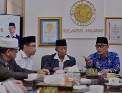 Perkuat Kerjasama dan Sinergi, Pj. Gubernur Sulsel Prof. Zudan Silaturahmi dengan Pengurus MUI Sulsel