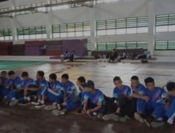 Siswa UPT SPF SMPN 48 Makassar Ikuti Seleksi Atlet Panjat Tebing di GOR UNM Banta Bantaeng