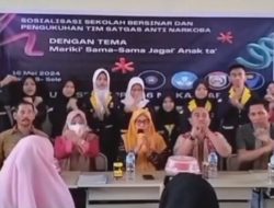 Bombe Narkoba, UPT SPF SMPN 46 Makassar Gelar Sosialisasi “Mairiki Sama-Sama Jagai Anak ta”