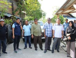 Komisi III DPRD Sulbar Tinjau Persiapan Pembangunan Jalan Rabat Beton dan Drainase di Polman