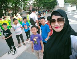 Gladi Bersih Parade Senja Tampilkan Atraksi Gandang Bulo dari UPT SPF SDN Melayu Makassar