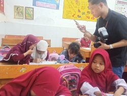 Gerakan Satu Rekening Satu Pelajar Dirangkaikan Lomba Menggambar dan Mewarnai Digelar UPT SPF SDN Rajawali Makassar