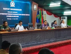 DPRD Sulbar Gelar Rakor Penguatan Pengawasan Tahap Pelaksanaan Pilkada Serentak 2024