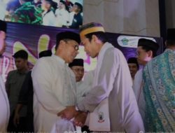 Wali Kota Danny Dampingi Pj Gubernur Hadiri Milad VII Masjid Kubah 99