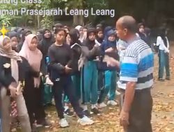 UPT SPF SMPN 35 Makassar Gelar Outing Class di Taman Prasejarah Leang-Leang Maros