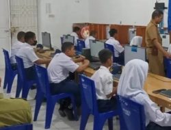 UPT SPF SMP Negeri 18 Makassar Laksanakan Ujian Sekolah Berbasis Android