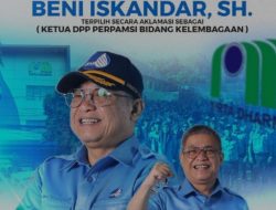 Selamat! Beni Iskandar Terpilih Secara Aklamasi Sebagai Ketua DPP PERPAMSI Bidang Kelembagaan