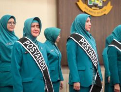 Indira Yusuf Ismail Dilantik Jadi Ketua Pembina Posyandu Kota Makassar