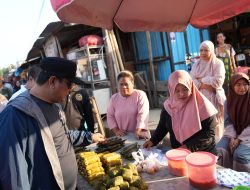 Pj Bahtiar ks Pasar Sentral Polman, Pedagang, “Bagus begini, pejabat bicara langsung ke pedagang”