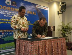 Pj Bahtiar Hadiri Rapat Kordinasi Awal GTRA Sulbar, Sosialisasi Harus Lebih Massif