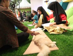 Lomba Lukis Hewan, Zona 5 F8, Asah Kreatifitas Anak