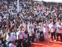 Siap Maju di Pilwalkot Makassar, ASA Bersama DPC Gerindra Sukses Gelar Jalan Sehat