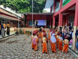 Peserta Didik Baru mengikut MPLS di UPT SPF SDI Layang Bertingkat Makassar