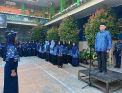UPT SPF SMPN 4 Makassar Gelar Upacara Pertama TA 2024-2025 Dirangkaikan dengan Hari Kesadaran Nasional