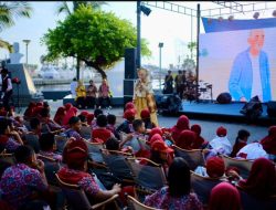 Panggung F8 Makassar Hadirkan Dongeng Keliling Hibur Ratusan Siswa SD