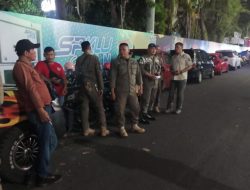 Hari ke-4 F8 Makassar Satpol PP Standby Berjaga di Anjungan Losari