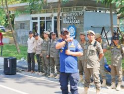 Sukseskan F8, Satpol PP Makassar Lakukan Pengamana