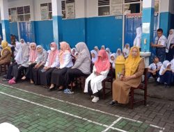 Debat Calon Ketua Osis dan Wakil Ketua Osis TP 2024/2025 di UPT SPF SMPN 45 Makassar