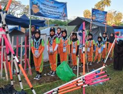 UPT SPF SDI Nipa-Nipa Makassar Ikuti Jambore Cabang ke-12 Kwartir Ranting Manggala di Benteng Somba Opu