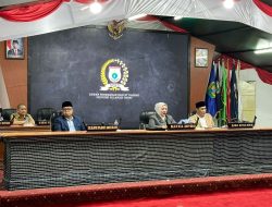 DPRD Sulbar Gelar Rapat Paripurna Pandangan Umum Fraksi-Fraksi atas Penjelasan Gubernur terhadap Nota Keuangan dan RAPBD Perubahan TA 2024