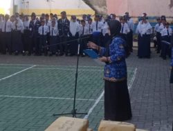 Upacara HUT Kemerdekaan RI Ke-79 di UPT SPF SMPN 45 Makassar Berlangsung Khidmat