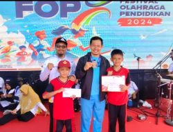 Luar Biasa! Muhammad Edi, Bawa UPT SPF SDN Pongtiku 1 Sebagai Peserta Terbaik di Ajang Festival Olahraga Pendidikan 2024