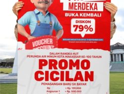 Semarakkan HUT RI ke-79, PDAM Makassar Bakal Adakan Promo Merdeka