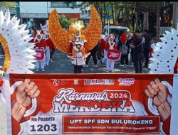 UPT SPF SDN Bulurokeng Makassar Raih Juara Harapan 1 pada Lomba Karnaval Merdeka 2024 Saat Peringati HUT Kemerdekaan RI Ke-79