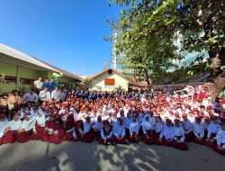 Foto Bersama Usai Upacara Peringatan HUT RI ke-79 di Kompleks UPT SPF SDI Maccini Sombala Makassar