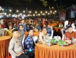 Malam Puncak Perayaan HUT RI ke-79 di Biringkanaya Dihadiri Wali Kota Makassar