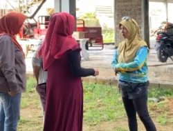 Disperkim Makassar Kerja Bakti Bersama Warga Rusunawa Lette