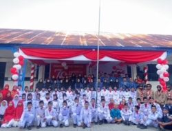 Semarakkan HUT RI ke-79, UPT SPF SMPN 48 Makassar Laksanakan Upacara dan Porseni